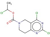 1-CHLOROETHYL 2,4-DICHLORO-7,8-DIHYDROPYRIDO[4,3-D]PYRIMIDINE-6(5H)-CARBOXYLATE