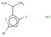 1-(5-BROMO-3-FLUOROTHIOPHEN-2-YL)ETHANAMINE HYDROCHLORIDE