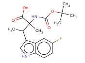 2-(BOC-AMINO)-3-(5-FLUORO-1H-INDOL-3-YL)-2-METHYLBUTANOIC ACID