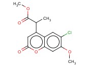 METHYL 2-(6-CHLORO-7-METHOXY-2-OXO-2H-CHROMEN-4-YL)PROPANOATE