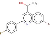 1-[7-BROMO-2-(4-FLUOROPHENYL)QUINOLIN-4-YL]ETHANOL