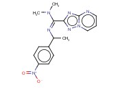 N,N-DIMETHYL-N'-(7-(1-(4-NITROPHENOXY)ETHYL)(1,2,4)TRIAZOLO[1,5-A]PYRIMIDIN-2-YL)IMIDAMIDE