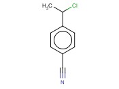 4-(<span class='lighter'>1-CHLOROETHYL</span>)BENZONITRILE