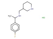 N-[1-(4-氟<span class='lighter'>苯基</span>)乙基]-3-哌啶甲<span class='lighter'>胺</span><span class='lighter'>盐酸盐</span>