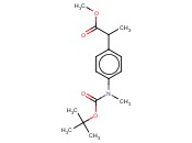 METHYL 2-(4-(TERT-BUTOXYCARBONYL(METHYL)AMINO)PHENYL)PROPANOATE