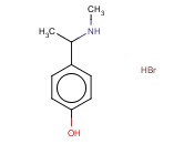 4-[1-(METHYLAMINO)ETHYL]PHENOL <span class='lighter'>HYDROBROMIDE</span>