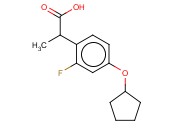 2-(4-(CYCLOPENTYLOXY)-2-FLUOROPHENYL)PROPANOIC ACID