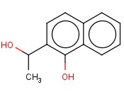 2-(1-HYDROXYETHYL)-<span class='lighter'>1-NAPHTHOL</span>