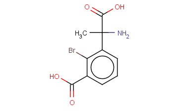 3-(1-AMINO-1-CARBOXYETHYL)-<span class='lighter'>2-BROMOBENZOIC</span> ACID
