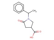 5-Oxo-1-(1-<span class='lighter'>phenylethyl</span>)pyrrolidine-3-carboxylic acid