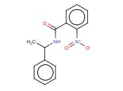 2-NITRO-N-(<span class='lighter'>1-PHENYLETHYL</span>)BENZAMIDE
