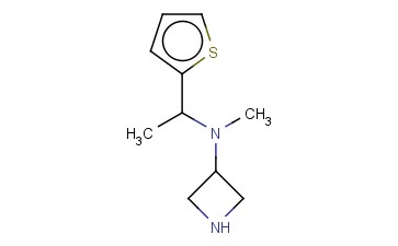 N-METHYL-N-[1-(THIOPHEN-2-YL)ETHYL]AZETIDIN-3-AMINE