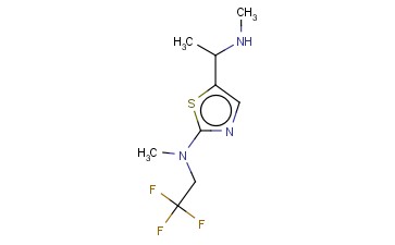 N-METHYL-5-[1-(METHYLAMINO)ETHYL]-N-(2,2,2-TRIFLUOROETHYL)-1,3-THIAZOL-2-AMINE