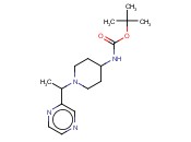 N-[1-[1-(2-吡嗪基)乙基]-4-<span class='lighter'>哌啶</span>基]<span class='lighter'>氨基</span>甲酸叔丁酯