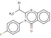 2-(1-BROMOETHYL)-3-(4-FLUOROPHENYL)QUINAZOLIN-4(3H)-ONE