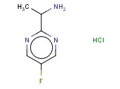 1-(5-FLUORO-PYRIMIDIN-2-YL)-ETHYLAMINE HYDROCHLORIDE