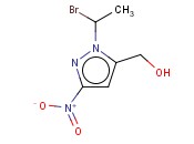 1-(BROMOETHYL)-3-NITRO-5-HYDROXYMETHYL-1H-PYRAZOLE