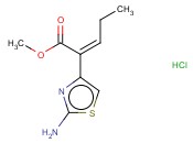 (Z)-2-AMINO-ALPHA-PROPYLIDENE-4-THIAZOLEACETIC ACID METHYL ESTER HYDROCHLORIDE