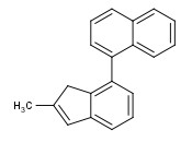 1-(2-Methyl-1H-inden-7-yl)naphthalene
