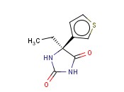 2,4-IMIDAZOLIDINEDIONE, 5-ETHYL-5-(3-THIENYL)-, (5S)-