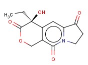(4S)-4-Ethyl-<span class='lighter'>7,8-dihydro</span>-4-hydroxy-1H-pyrano[3,4-f]indolizine-3,6,10(4H)-trione