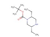 (2R,5R)-2,5-DIETHYL-PIPERAZINE-1-CARBOXYLIC ACID TERT-BUTYL ESTER
