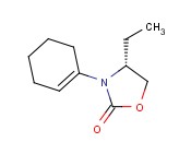 2-OXAZOLIDINONE, 3-(1-CYCLOHEXEN-1-YL)-4-ETHYL-, (4R)-
