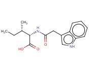 N-(3-吲哚基乙酰基)-L-异<span class='lighter'>亮氨酸</span>
