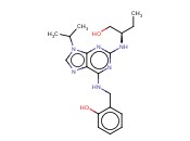 6-(2-HYDROXYBENZYLAMINO)-(2-((1R)-(HYDROXYMETHYL)PROPYL)AMINO)-9-ISOPROPYLPURINE