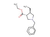 (3R,4R)-ETHYL 1-BENZYL-4-ETHYLPYRROLIDINE-3-CARBOXYLATE