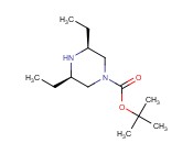(3R,5S)-1-N-BOC-3,5-DIETHYL PIPERAZINE