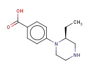 (S)-1-(4-CARBOXYPHENYL)-<span class='lighter'>2-ETHYL</span> PIPERAZINE