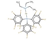 TRIETHYLGERMYL[TRIS(PENTAFLUOROPHENYL)STANNYL]SELENIDE