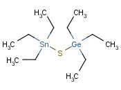 TRIETHYLGERMYL(TRIETHYLSTANNYL)SULFIDE