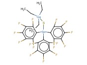 TRIETHYLGERMYL[TRIS(PENTAFLUOROPHENYL)STANNYL]SULFIDE