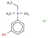 <span class='lighter'>N-ETHYL-3-HYDROXY-N</span>,<span class='lighter'>N-DIMETHYLANILINIUM</span> <span class='lighter'>CHLORIDE</span>