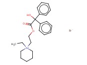 1-(2-二苯<span class='lighter'>乙醇</span>酰氧基乙基)-1-乙基<span class='lighter'>哌啶</span>溴化物
