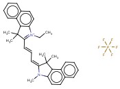4, 5:4', 5'-DIBENZO-1-ETHYL-1', 3, 3, 3', 3'-PENTAMETHYLINDACARBOCYANINE HEXAFLUOROPHOSPHATE