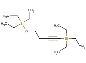 1-<span class='lighter'>三乙</span>基硅烷-4-<span class='lighter'>三乙</span>基硅氧烷-1-丁炔