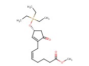 (R,Z)-METHYL 7-(5-OXO-3-((TRIETHYLSILYL)OXY)CYCLOPENT-1-EN-1-YL)HEPT-5-ENOATE