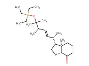 4H-INDEN-4-ONE, OCTAHYDRO-7A-METHYL-1-[(1R,2E,4S)-1,4,5-TRIMETHYL-5-[(TRIETHYLSILYL)OXY]-2-HEXEN-1-YL]-, (1R,3AR,7AR)-