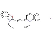 <span class='lighter'>1,3-DIETHYL-2,2-QUINOLYLOXACARBOCYANINE</span> <span class='lighter'>IODIDE</span>