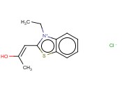 3-乙基-2-(2-羟基-1-丙烯基)<span class='lighter'>苯</span><span class='lighter'>并</span><span class='lighter'>噻唑</span>氯化物
