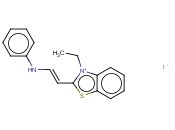 2-(2-苯胺乙烯基)-3-乙基<span class='lighter'>苯</span><span class='lighter'>并</span><span class='lighter'>噻唑</span>碘化物