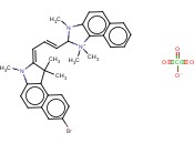 2-[3-(7-BROMO-1,1,3-TRIMETHYL-1,3-DIHYDROBENZO[E]INDOL-2-YLIDENE)PROPENYL]-1,1,3-TRIMETHYL-1H-BENZO[E]INDOLIUM PERCHLORATE