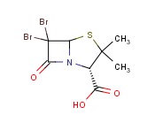(2S)-6,6-DIBROMO-3,3-DIMETHYL-7-OXO-4-THIA-1-AZA-BICYCLO[3.2.0]HEPTANE-2-CARBOXYLIC ACID