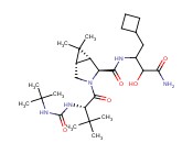 (1S,2S,5S)-N-(4-AMINO-1-CYCLOBUTYL-3-HYDROXY-4-OXOBUTAN-2-YL)-3-((S)-2-(3-TERT-BUTYLUREIDO)-3,3-DIMETHYLBUTANOYL)-6,6-DIMETHYL-3-AZABICYCLO[3.1.0]HEXANE-2-CARBOXAMIDE