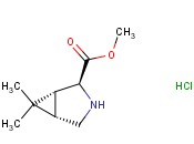 (1R,2S,5S)-6,6-DIMETHYL-3-AZA-BICYCLO[3.1.0]HEXANE-2-CARBOXYLIC ACID METHYL <span class='lighter'>ESTER</span> <span class='lighter'>HYDROCHLORIDE</span>