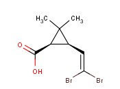 (1R-CIS)-3-(2,2-DIBROMOETHENYL)-2,2-DIMETHYLCYCLOPROPANECARBOXYLIC ACID