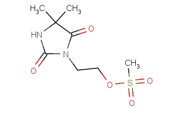 5,5-DIMETHYL-3-(2-METHYLSULFONYLOXYETHYL)IMIDAZOLIDINE-2,4-DIONE